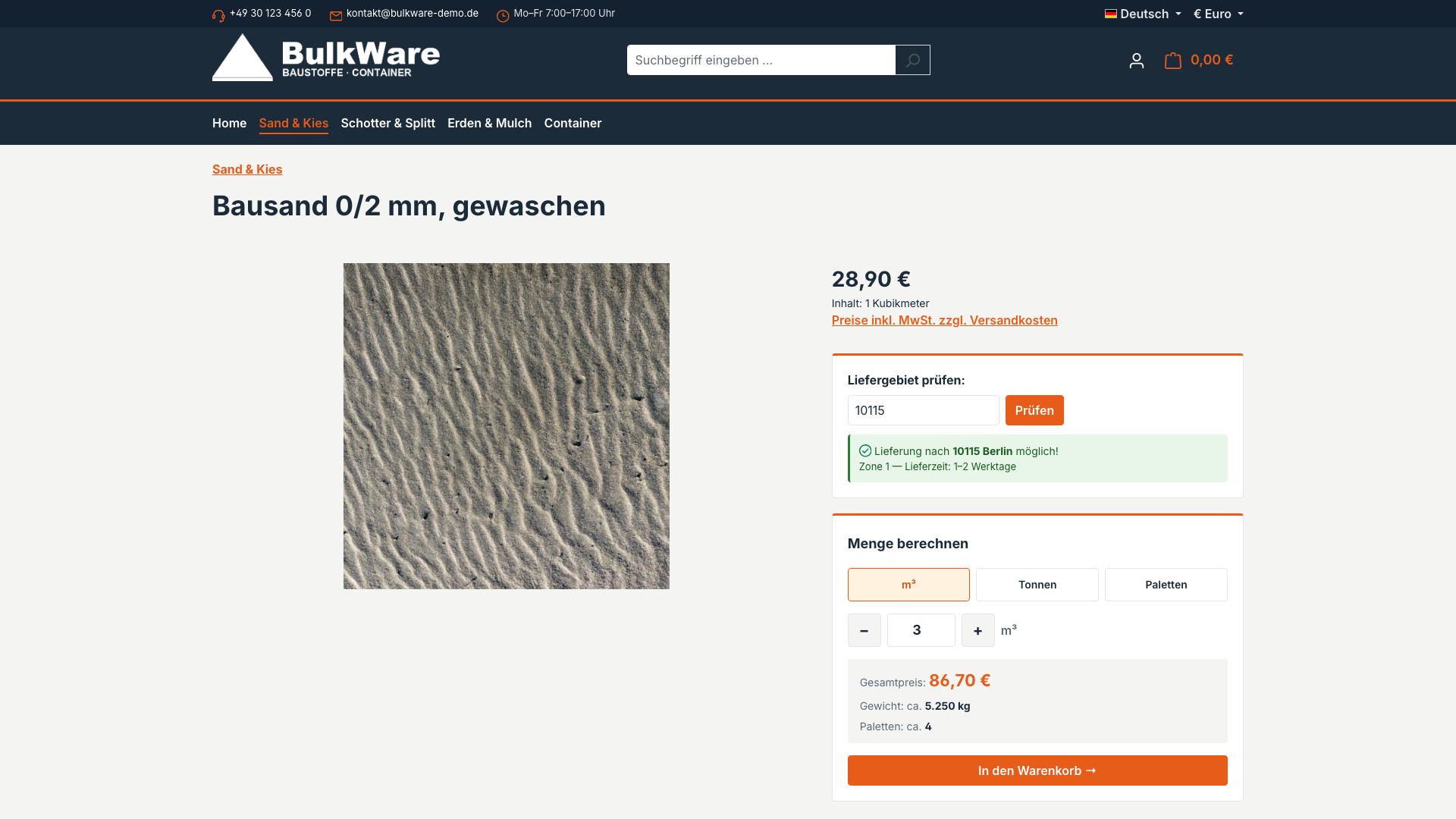 BulkWare | Theme for Bulk Materials and Disposal Industry